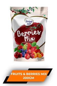 D Nuts Fruits & Berries Mix 200gm